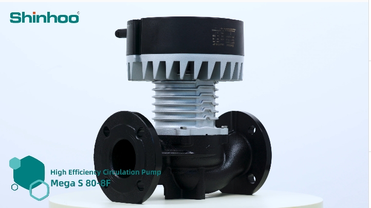 پمپ گردش جریان بالا Shinhoo Mega S 80-8F!  