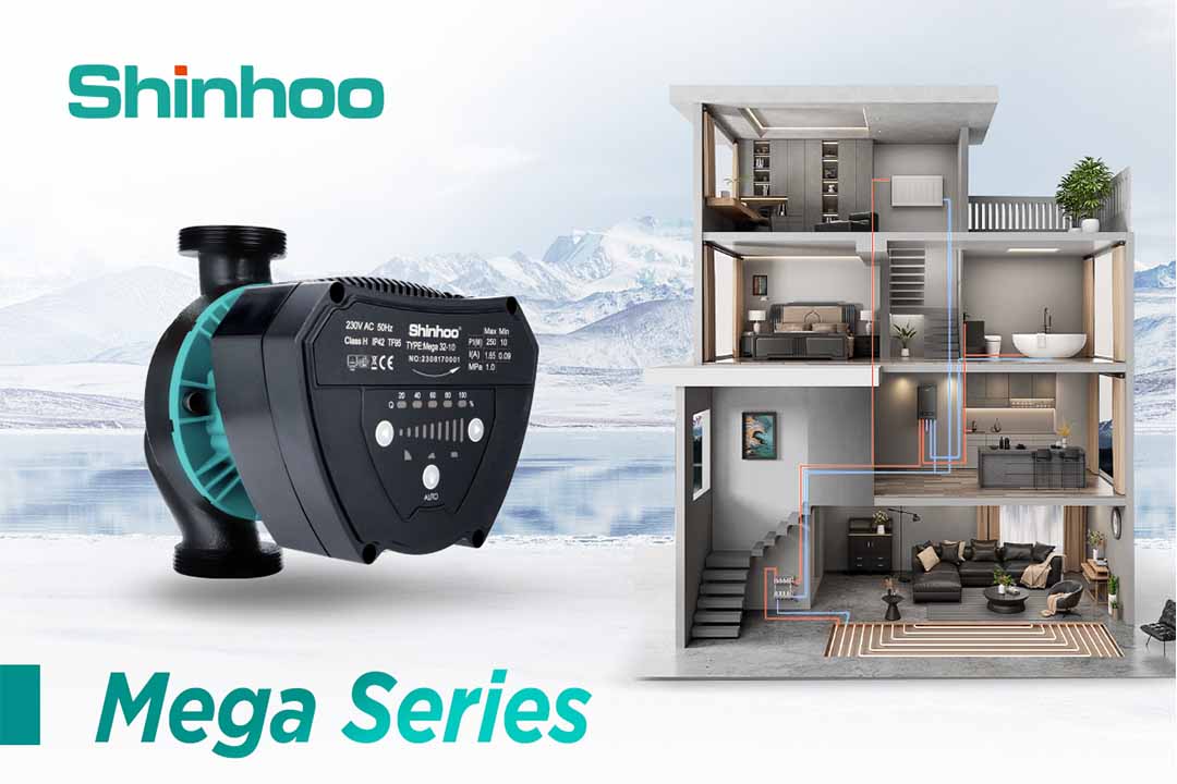 سری Shinhoo Mega: پمپ‌های با راندمان بالا، ساخته شده برای آینده