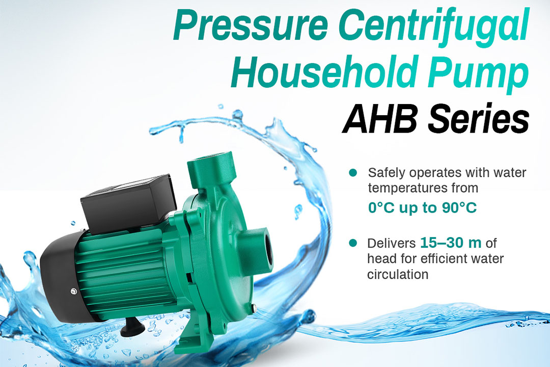 سری AHB شینهو: پمپ‌های خانگی گریز از مرکز فشار قوی برای سیستم‌های آبرسانی مدرن