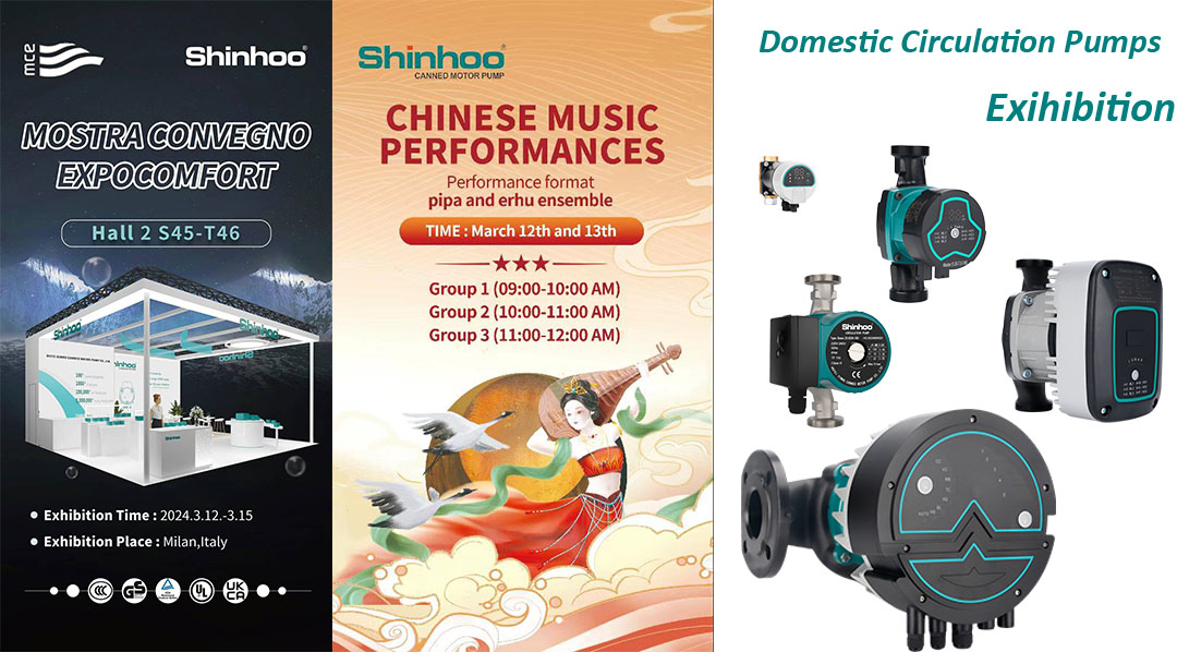 پمپ گردش خون Shinhoo برش را در MCE میلان کاوش کنید!